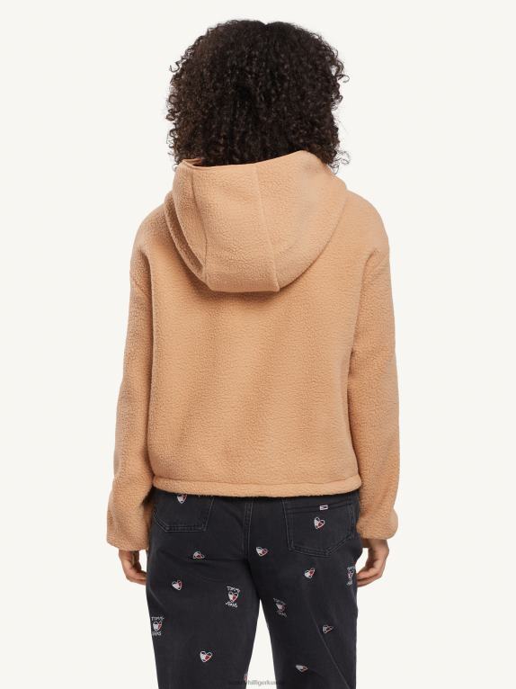 الجمل الناعم Tommy Hilfiger بوبوفر من الصوف القطبي المُعاد تدويره في الكلية 446442022