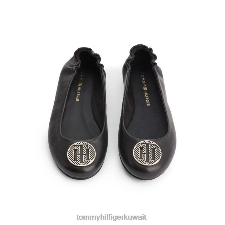 أسود Tommy Hilfiger الأجهزة الأساسية راقصة الباليه 4464420255