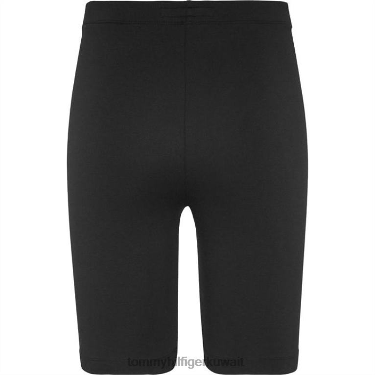 أسود Tommy Hilfiger دورة توقيع تومي قصيرة 4464420323