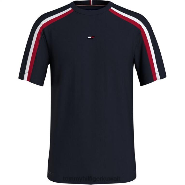 سماء الصحراء Tommy Hilfiger تي شيرت مخطط عالمي 4464420362