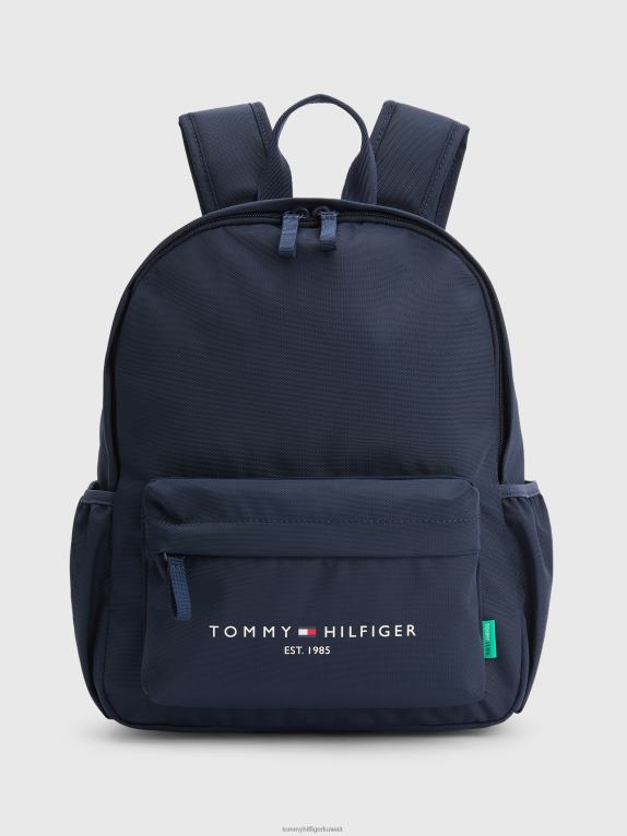 لهجة سماء الصحراء Tommy Hilfiger حقيبة ظهر تحمل شعارًا محددًا للأطفال 44644204