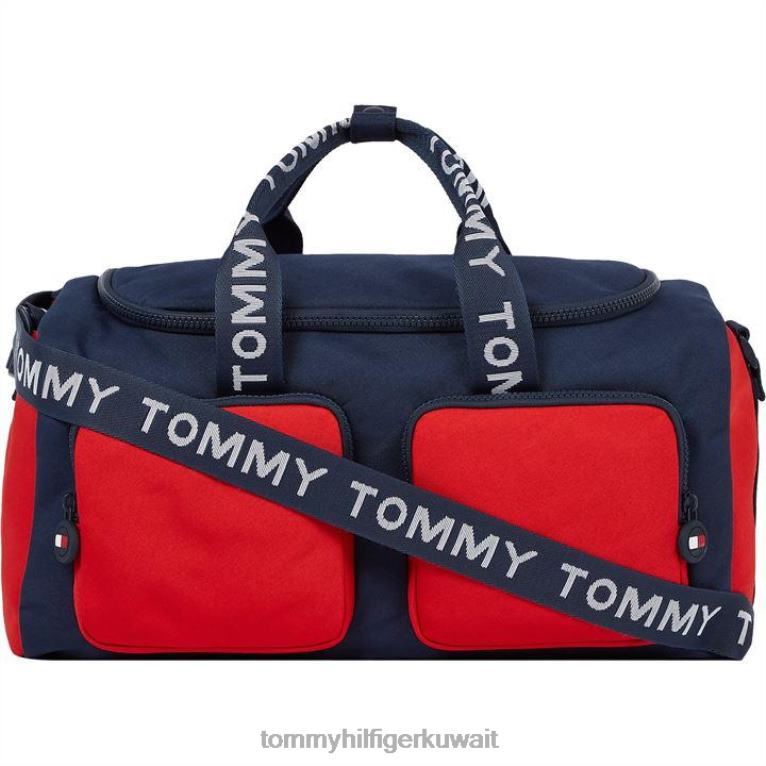 البحرية / الأحمر Tommy Hilfiger أطفال الشركات واق من المطر 4464420420