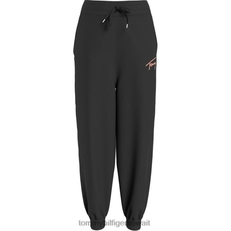 بي دي اس سوداء Tommy Hilfiger بنطال الركض المميز 4464420457