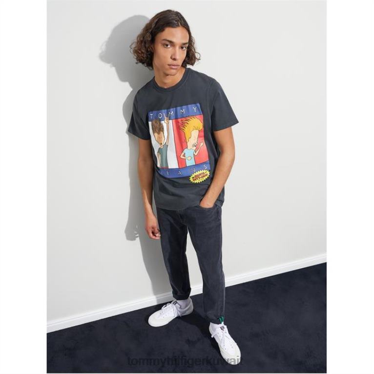 انقطع الكهرباء Tommy Hilfiger بيفيز تي شيرت رجالي بأكمام قصيرة 4464420466