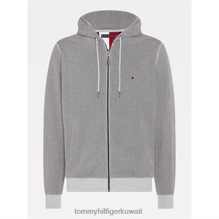 هيذر رمادي Tommy Hilfiger غطاء محرك السيارة متعرجة 4464420501