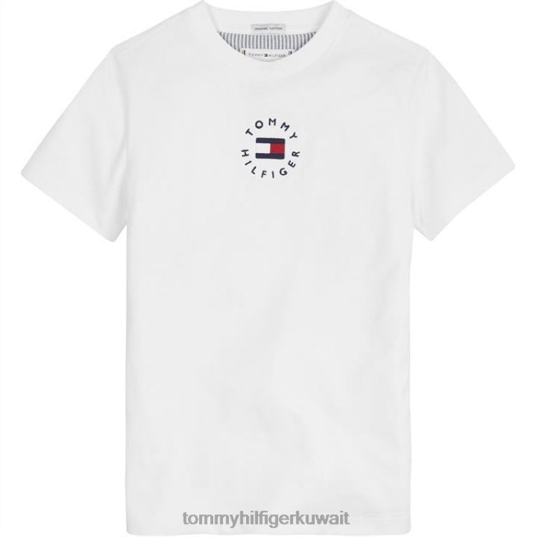 يبر ابيض Tommy Hilfiger قميص التراث 4464420580