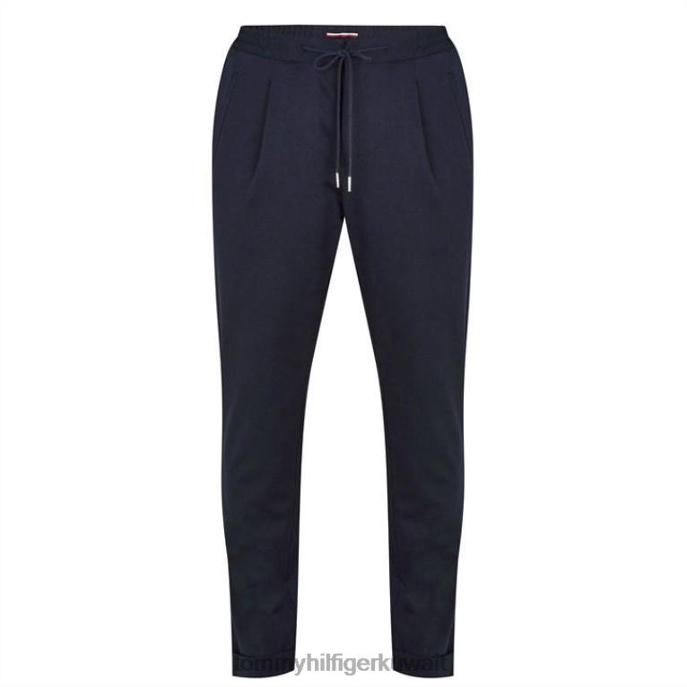 القوات البحرية Tommy Hilfiger بنطلون بدلة جيرسي 4464420597