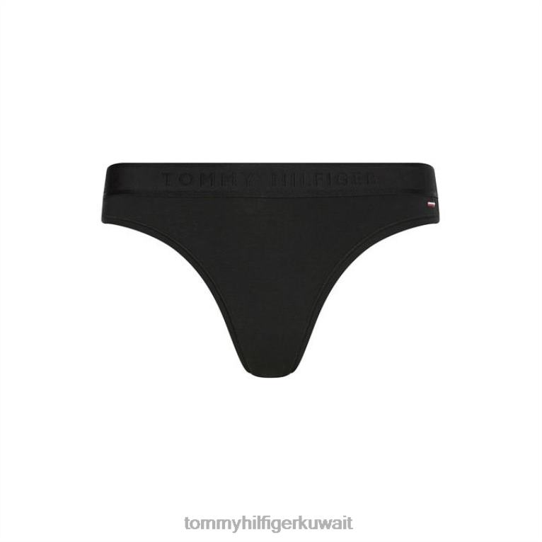 أسود Tommy Hilfiger ثونغ 4464420603