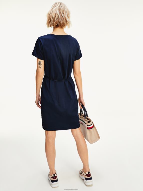 سماء الصحراء Tommy Hilfiger فستان عادي برقبة دائرية 446442060