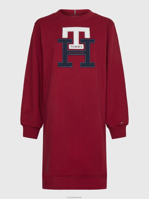 روج Tommy Hilfiger فستان بطبعة مونوغرام 446442063