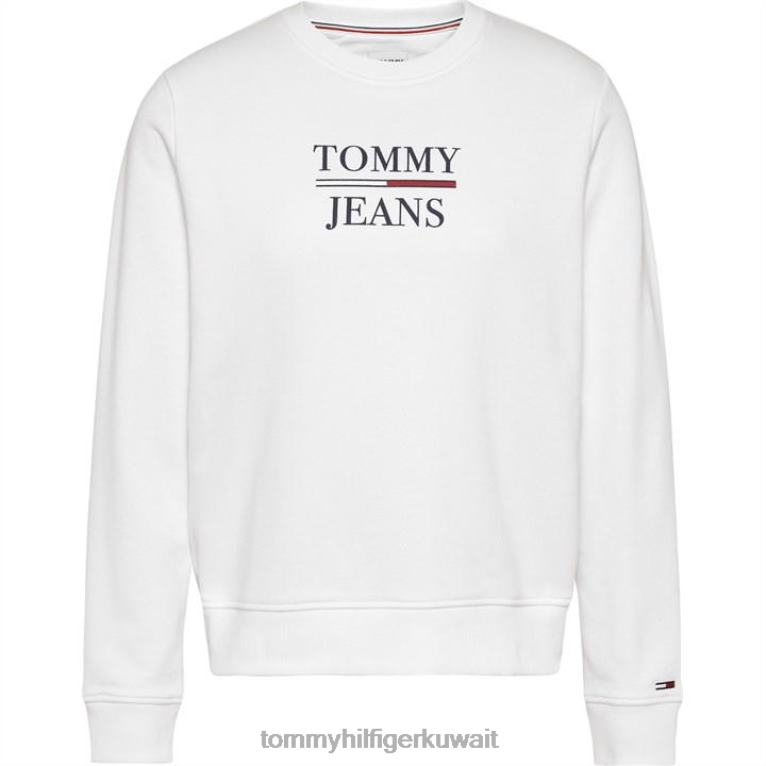 أبيض Tommy Hilfiger سترة نسائية من تومي جينز رفيعة من تيري 4464420665