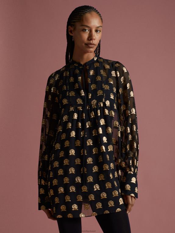 أسود Tommy Hilfiger فستان فيسكوز من المجموعة الرابعة 446442068