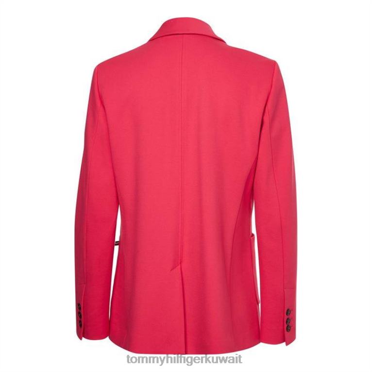 لون القرنفل Tommy Hilfiger سترة بونتو ميلانو مزدوجة الصدر 4464420688