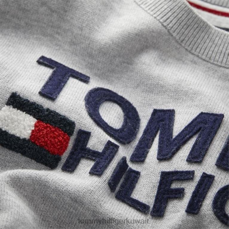 رمادي فاتح Tommy Hilfiger سترة ملونة 4464420707