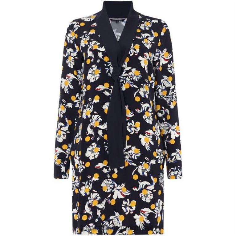 القوات البحرية Tommy Hilfiger فستان ميا 4464420714