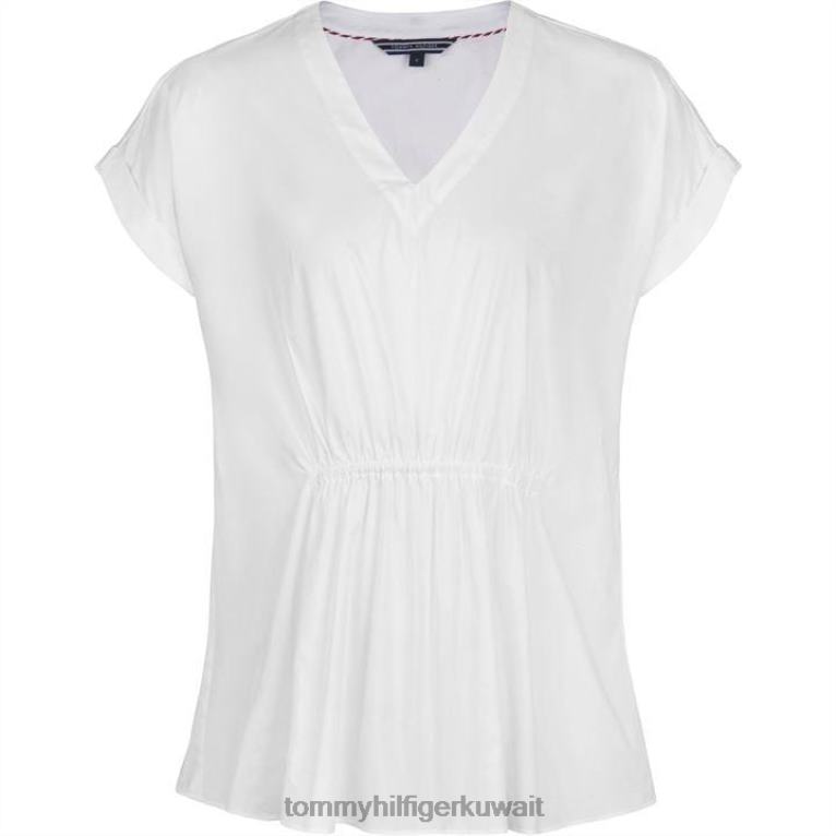 أبيض Tommy Hilfiger سافي روش أعلى 4464420728