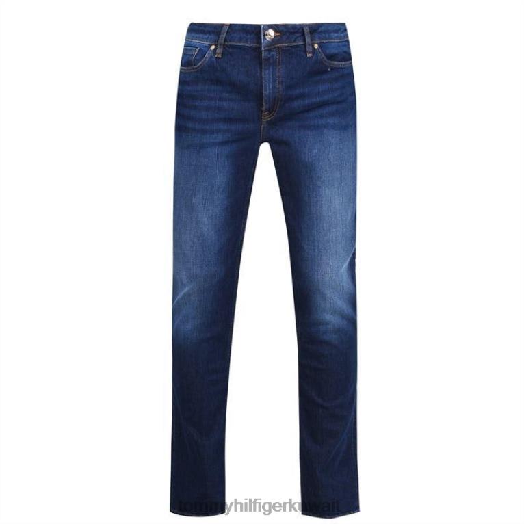 غسل أزرق مطلق Tommy Hilfiger التراث روما الجينز على التوالي 4464420744