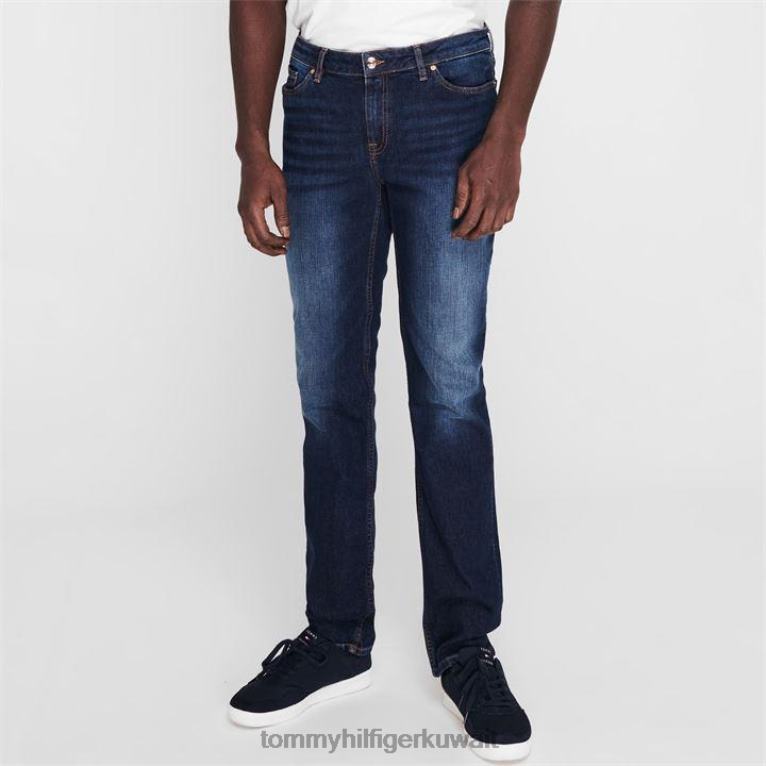 غسل أزرق مطلق Tommy Hilfiger التراث روما الجينز على التوالي 4464420744