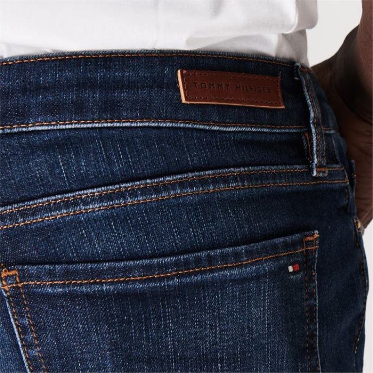 غسل أزرق مطلق Tommy Hilfiger التراث روما الجينز على التوالي 4464420744