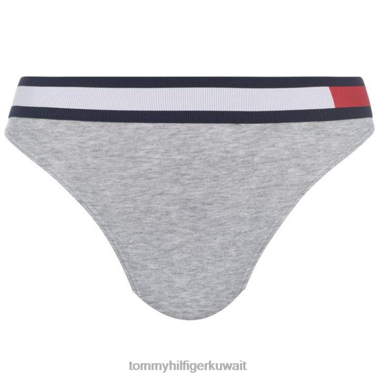 هيذر رمادي Tommy Hilfiger هيلفيغر البرازيل ثونغ 4464420803