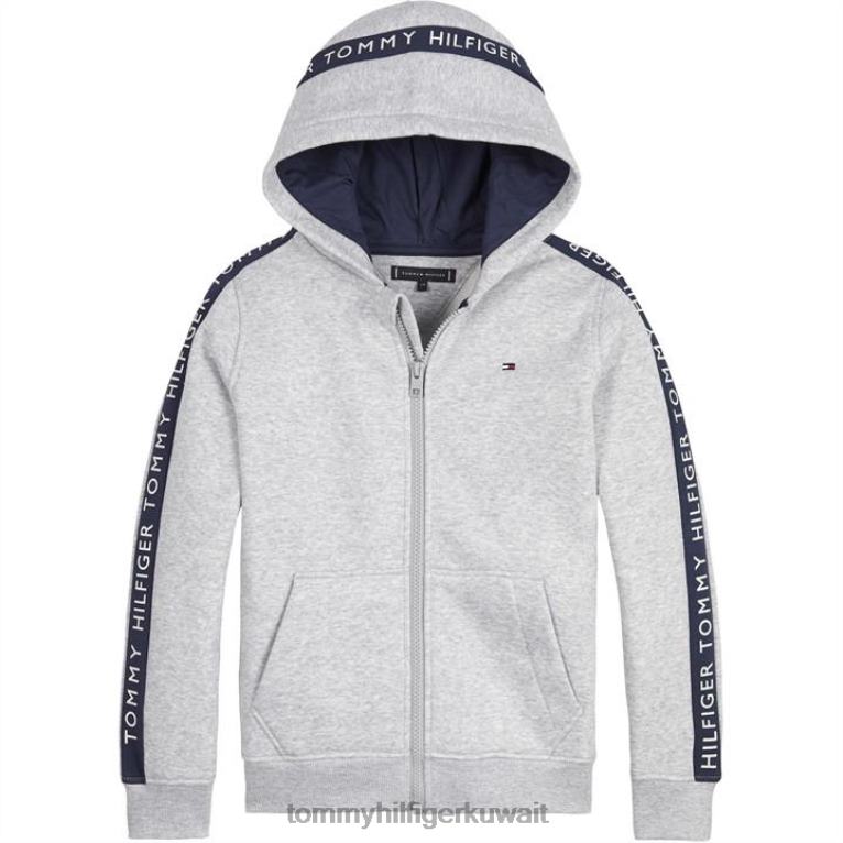 هيذر رمادي Tommy Hilfiger يتوهج في الظلام الرمز البريدي الصوف هوديي الرضع 4464420813