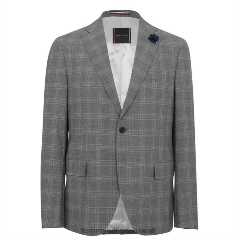 رمادي Tommy Hilfiger بليزر كاروهات منقط 4464420864