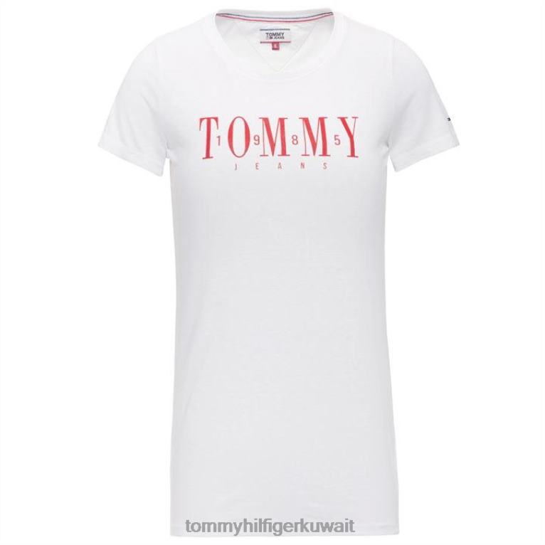 الأبيض الكلاسيكي Tommy Hilfiger قمزة 4464420866
