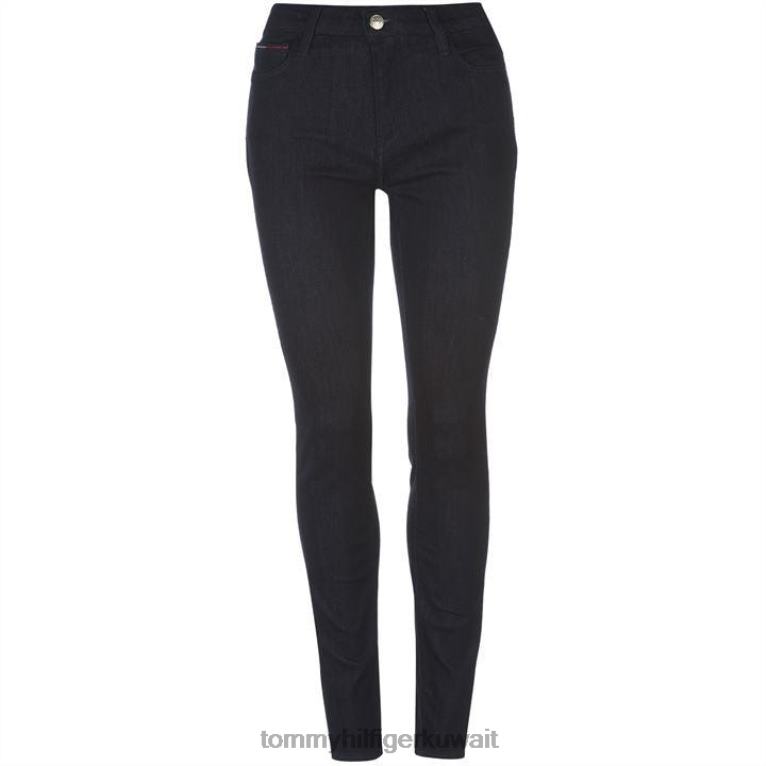 شطف جديد Tommy Hilfiger جينز سانتانا عالي الارتفاع 4464420879