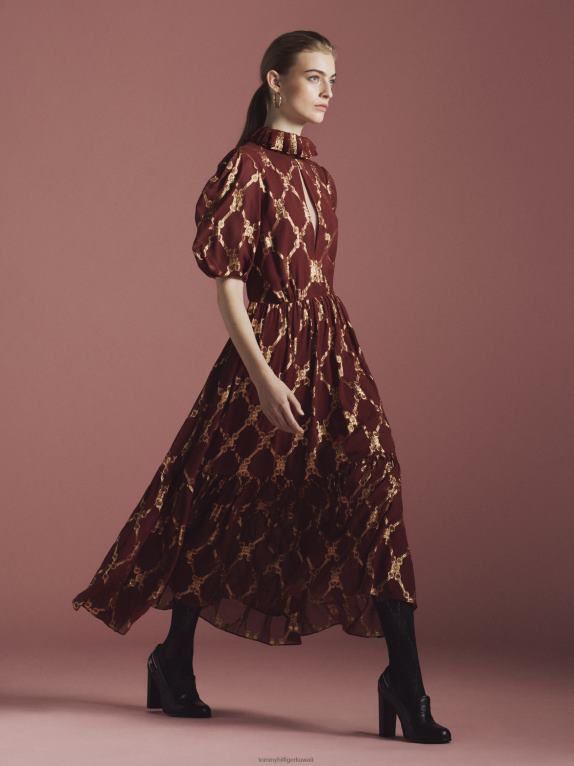 روج Tommy Hilfiger مجموعة فستان من الحرير 446442091