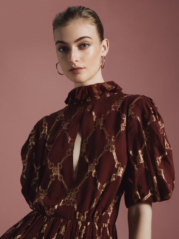 روج Tommy Hilfiger مجموعة فستان من الحرير 446442091