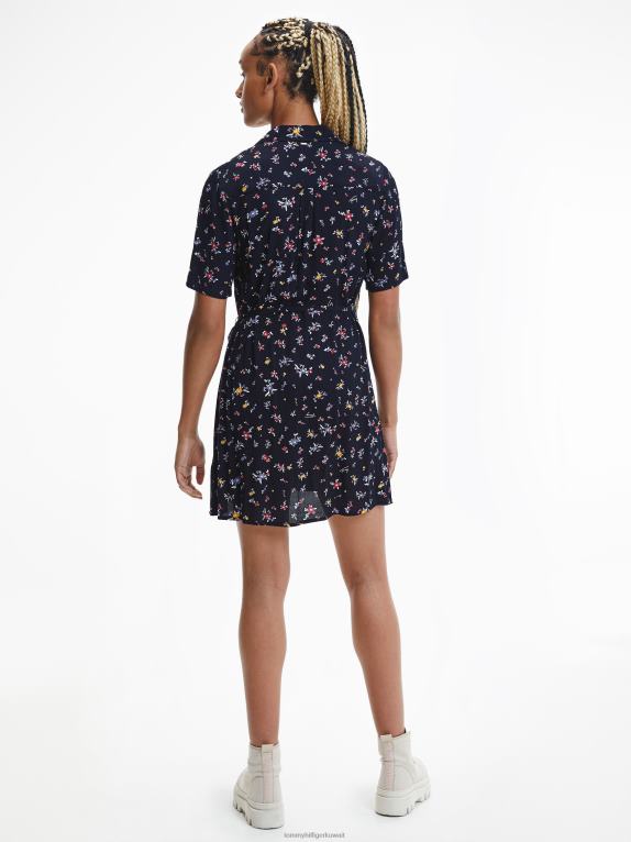 طباعة الأزهار Tommy Hilfiger فستان صغير مطبوع 446442093