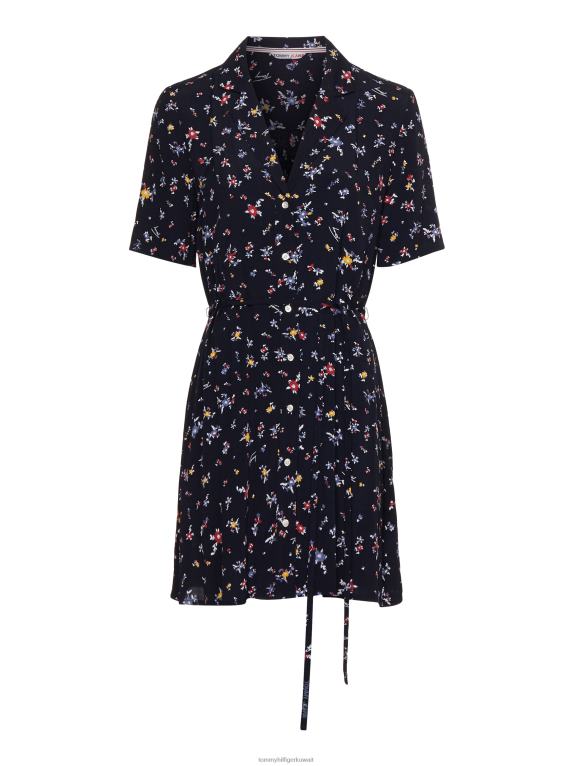 طباعة الأزهار Tommy Hilfiger فستان صغير مطبوع 446442093