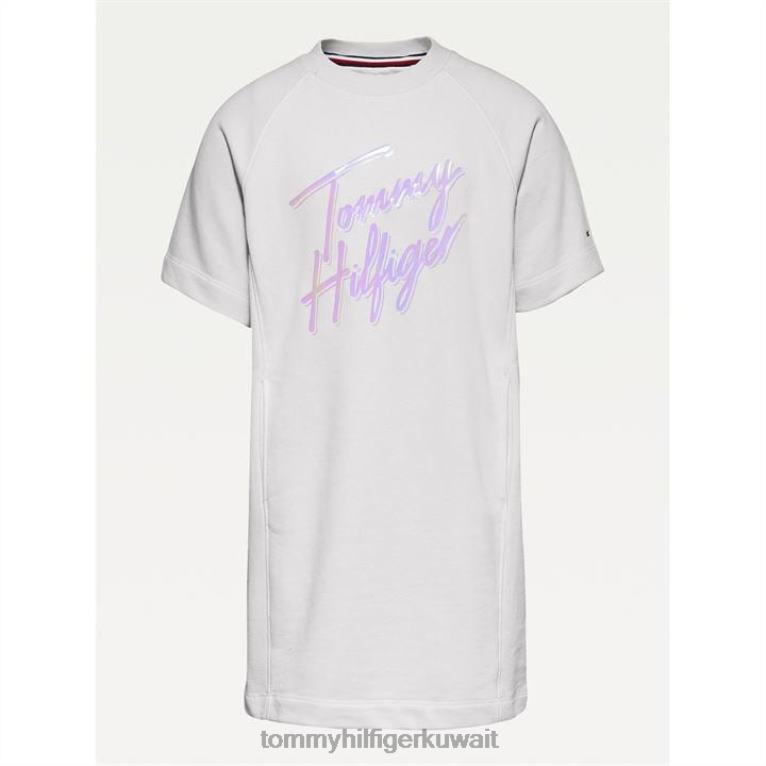 أبيض Tommy Hilfiger فستان السيناريو 4464420957