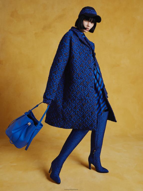 شريط أزرق Tommy Hilfiger فستان قصير بشريط حصري ومريح 446442097