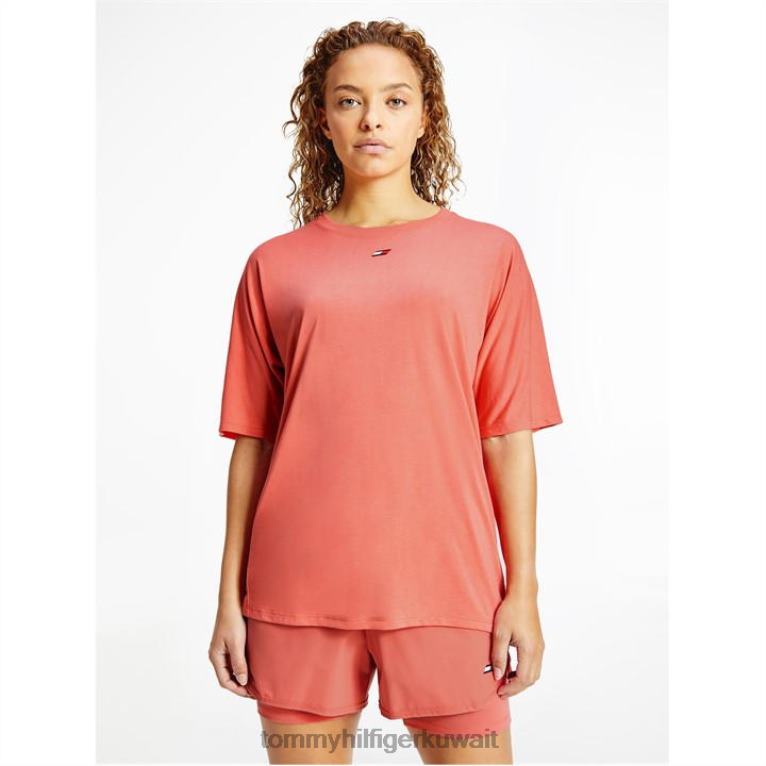 المرجان الكريستالي Tommy Hilfiger تي شيرت مريح بياقة دائرية 4464420971