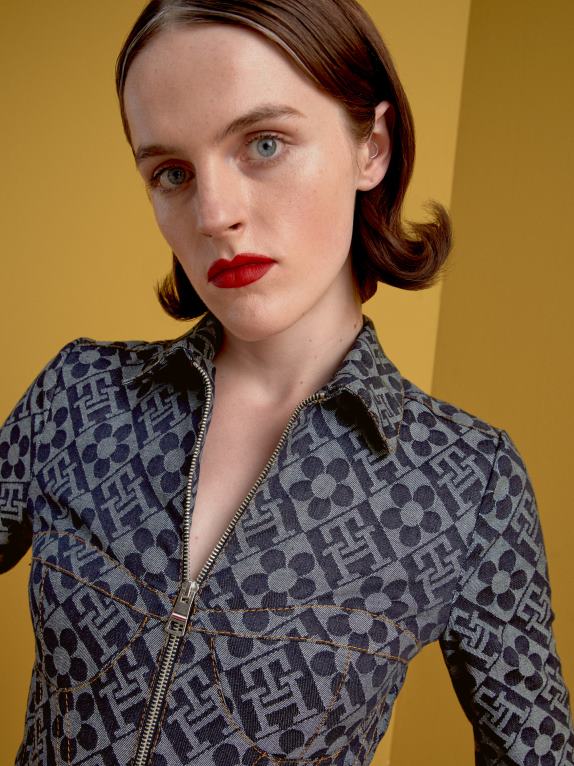 أزرق Tommy Hilfiger بذلة الدنيم من ريتشارد كوين 446442121