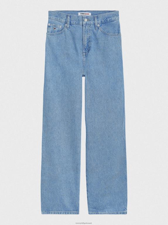 ضوء الدنيم Tommy Hilfiger بيتسي جينز فضفاض متوسط ​​الارتفاع 446442150