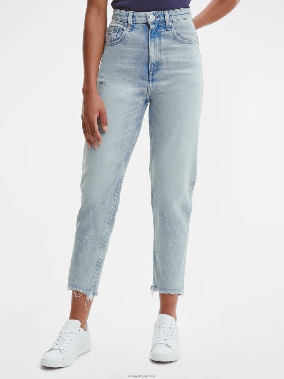 ضوء الدنيم Tommy Hilfiger جينز أمي مدبب 446442151