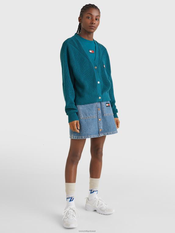 بنزين Tommy Hilfiger سترة محبوكة بشارة 446442167