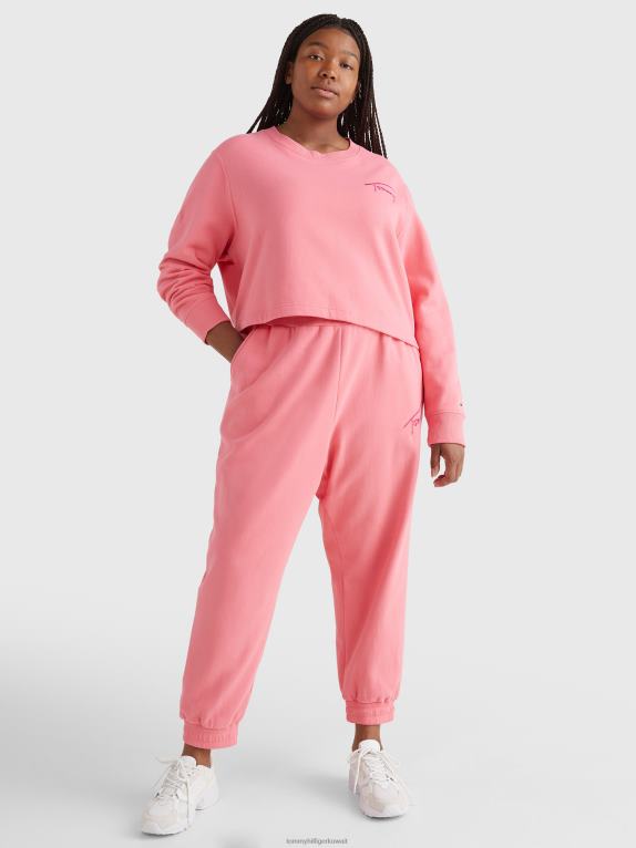 وردة الحديقة Tommy Hilfiger سترة صوفية بتوقيع منحنى 446442181