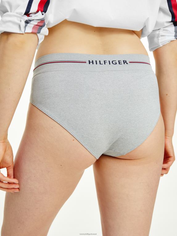 هيذر رمادي متوسط Tommy Hilfiger ملخصات شعار منحنى سلس 446442245