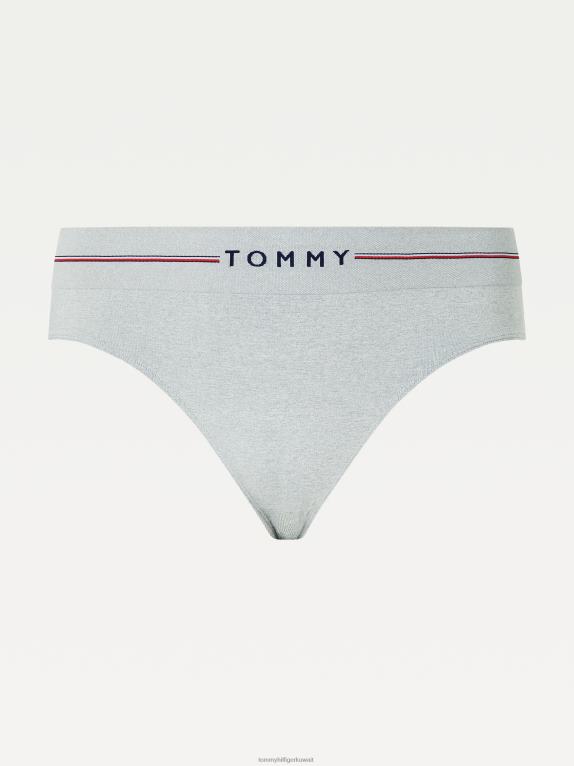 هيذر رمادي متوسط Tommy Hilfiger ملخصات شعار منحنى سلس 446442245