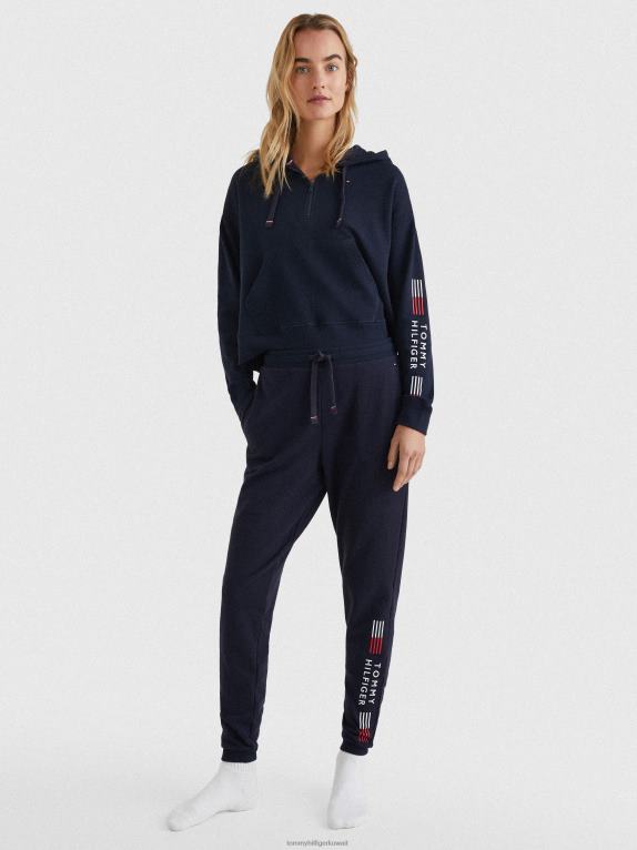 سماء الصحراء Tommy Hilfiger بنطال رياضي بشعار الماركة 446442270