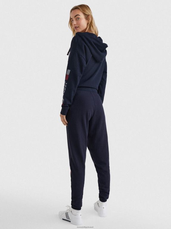 سماء الصحراء Tommy Hilfiger بنطال رياضي بشعار الماركة 446442270