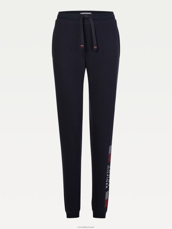 سماء الصحراء Tommy Hilfiger بنطال رياضي بشعار الماركة 446442270