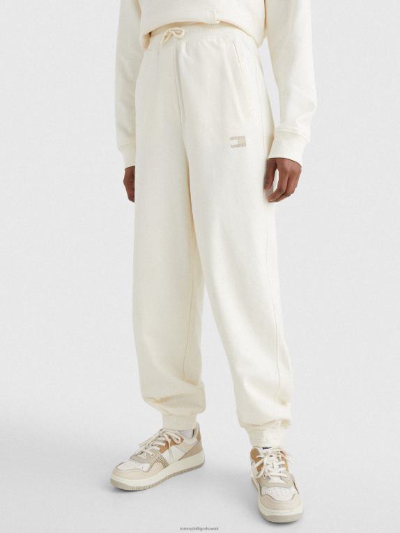 الأبيض القديم Tommy Hilfiger شعار نغمي ركض مريح 446442295