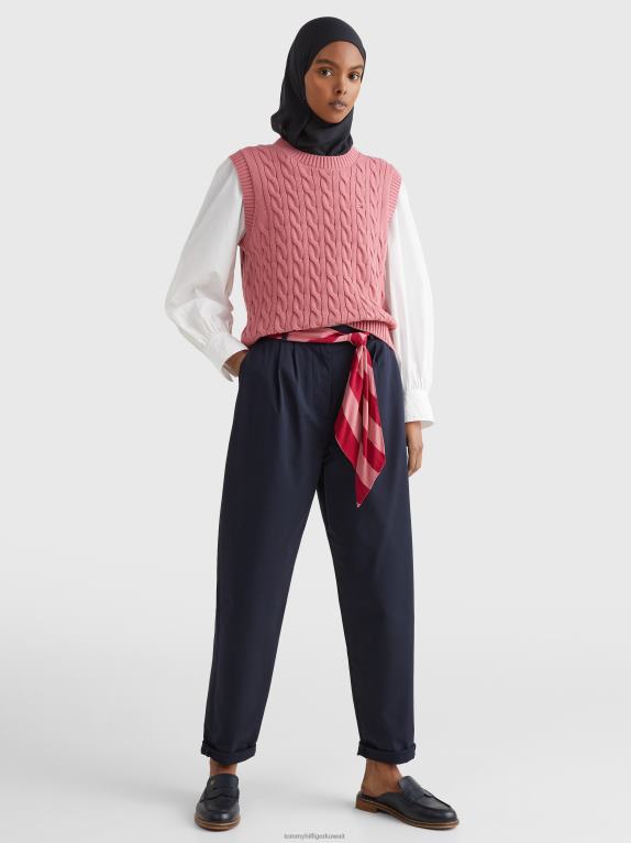 سماء الصحراء Tommy Hilfiger حزام وشاح مطوي تشينو مدبب 446442302