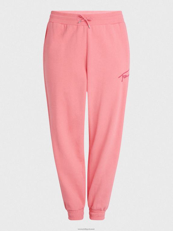 وردة الحديقة Tommy Hilfiger بنطال رياضي من الصوف المريح بتوقيع منحنى 446442305