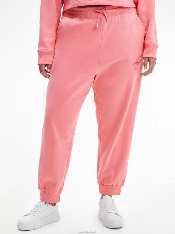 وردة الحديقة Tommy Hilfiger بنطال رياضي من الصوف المريح بتوقيع منحنى 446442305