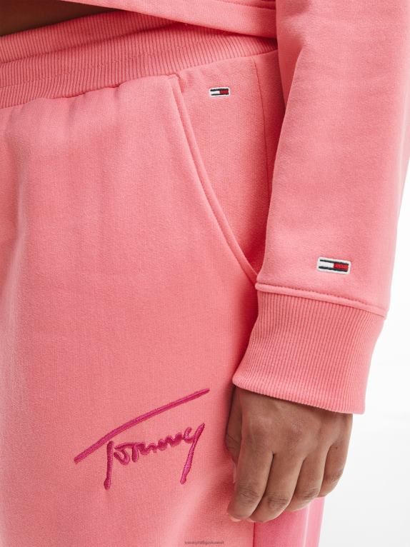 وردة الحديقة Tommy Hilfiger بنطال رياضي من الصوف المريح بتوقيع منحنى 446442305